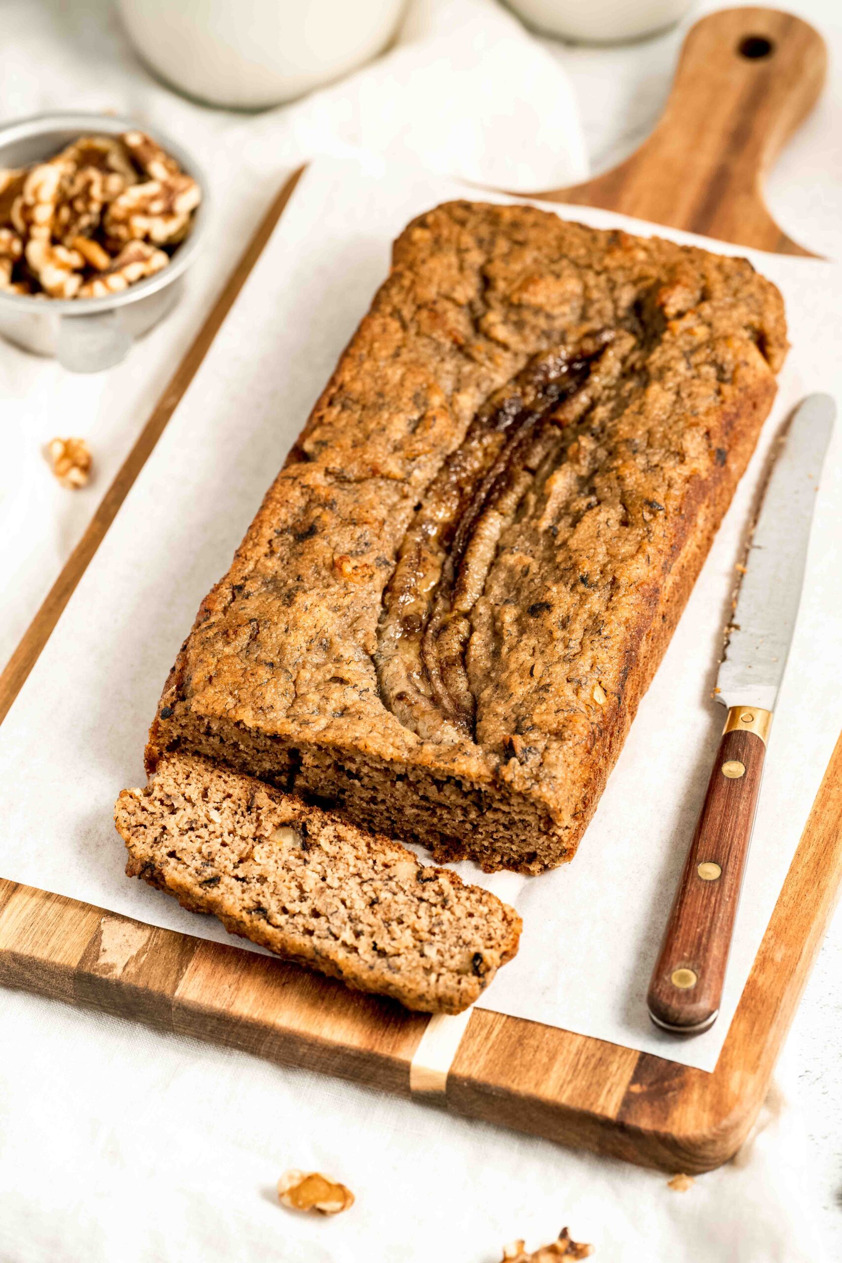 Simple and Healthy Bananas Foster Banana Bread Loaf You'll Love