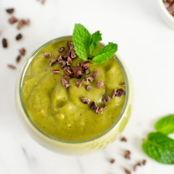 gut healing green smoothie