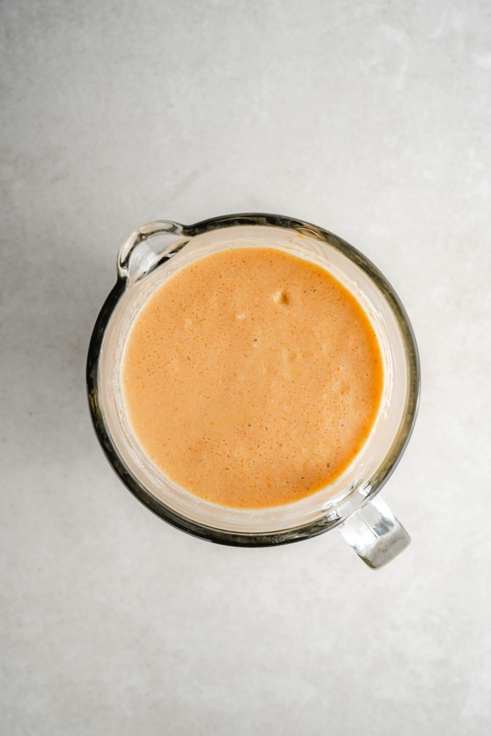 blended Orange Creamsicle Protein Shake