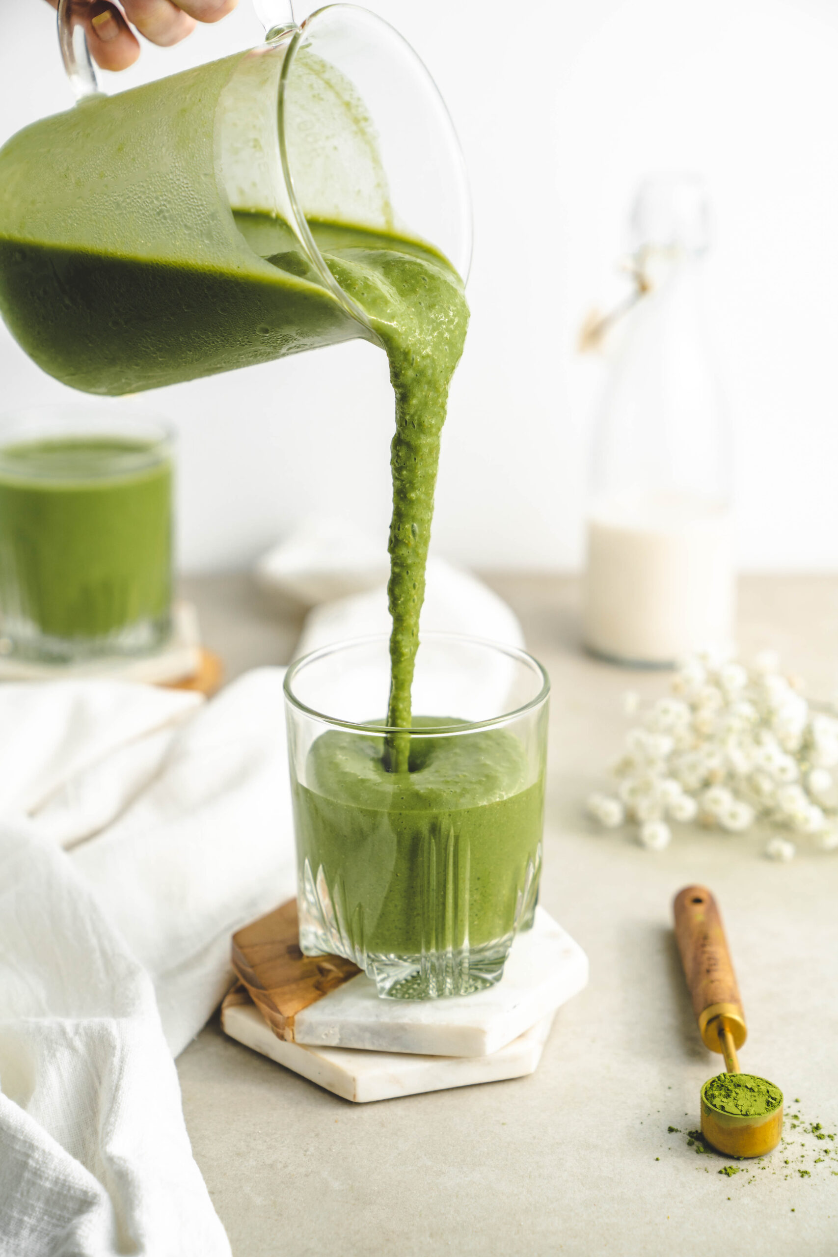 matcha protein shake that's healthy and dairy free